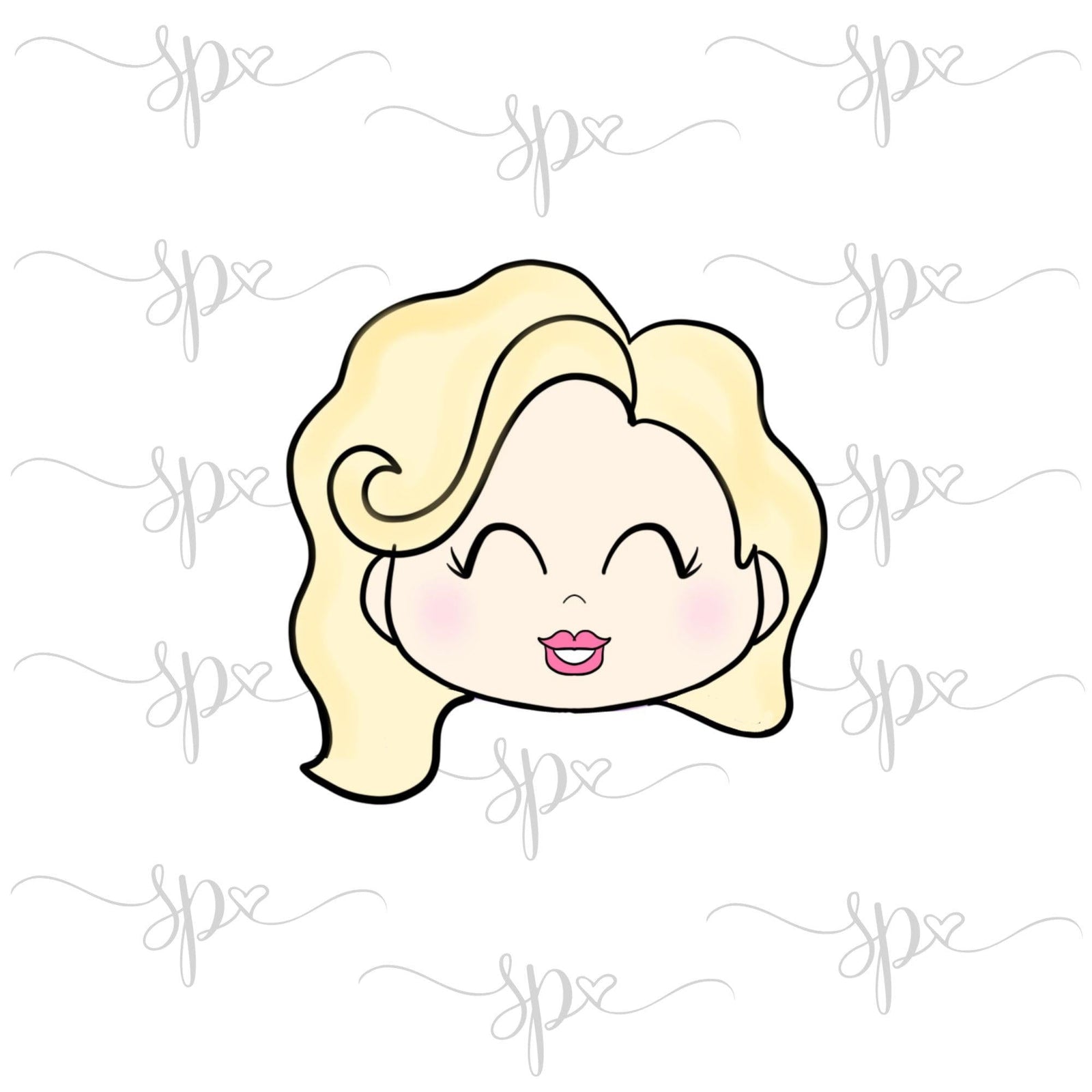 SS Face 2018 Cookie Cutter - Sweetleigh 