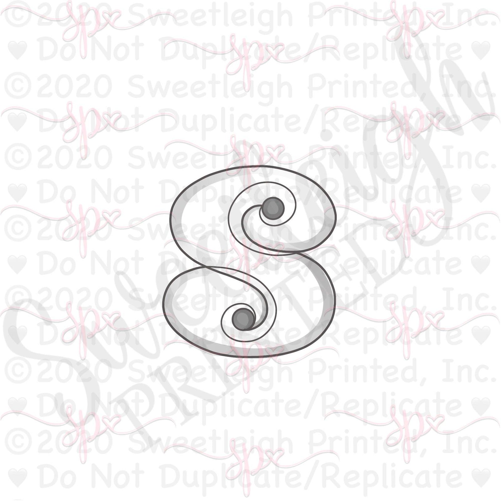 St. Lucia Buns Cookie Cutter - Sweetleigh 