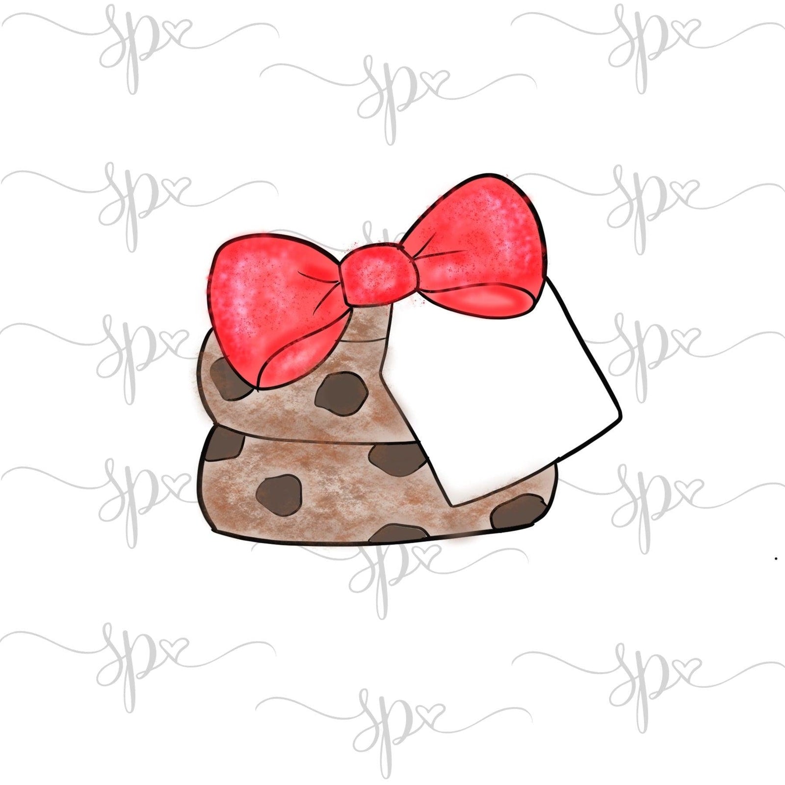 Stacked Cookies with Tag Cookie Cutter - Sweetleigh 