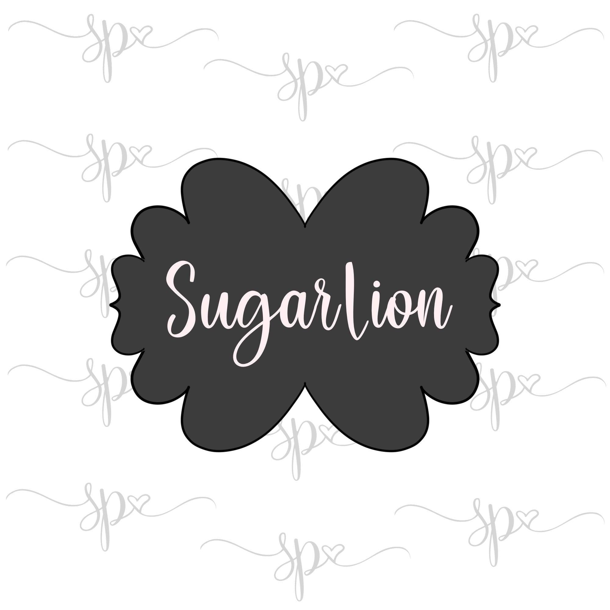 Sugar Lion Plaque Cookie Cutter - Sweetleigh 