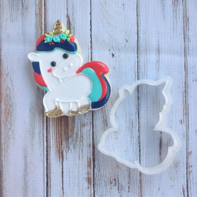 Sugar the Unicorn Cookie Cutter - Sweetleigh 