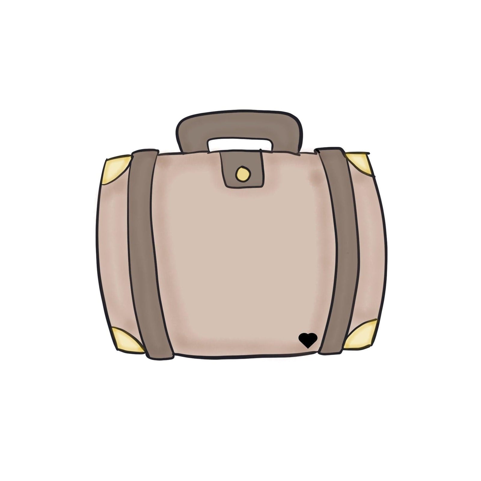 Suitcase Cookie Cutter - Sweetleigh 