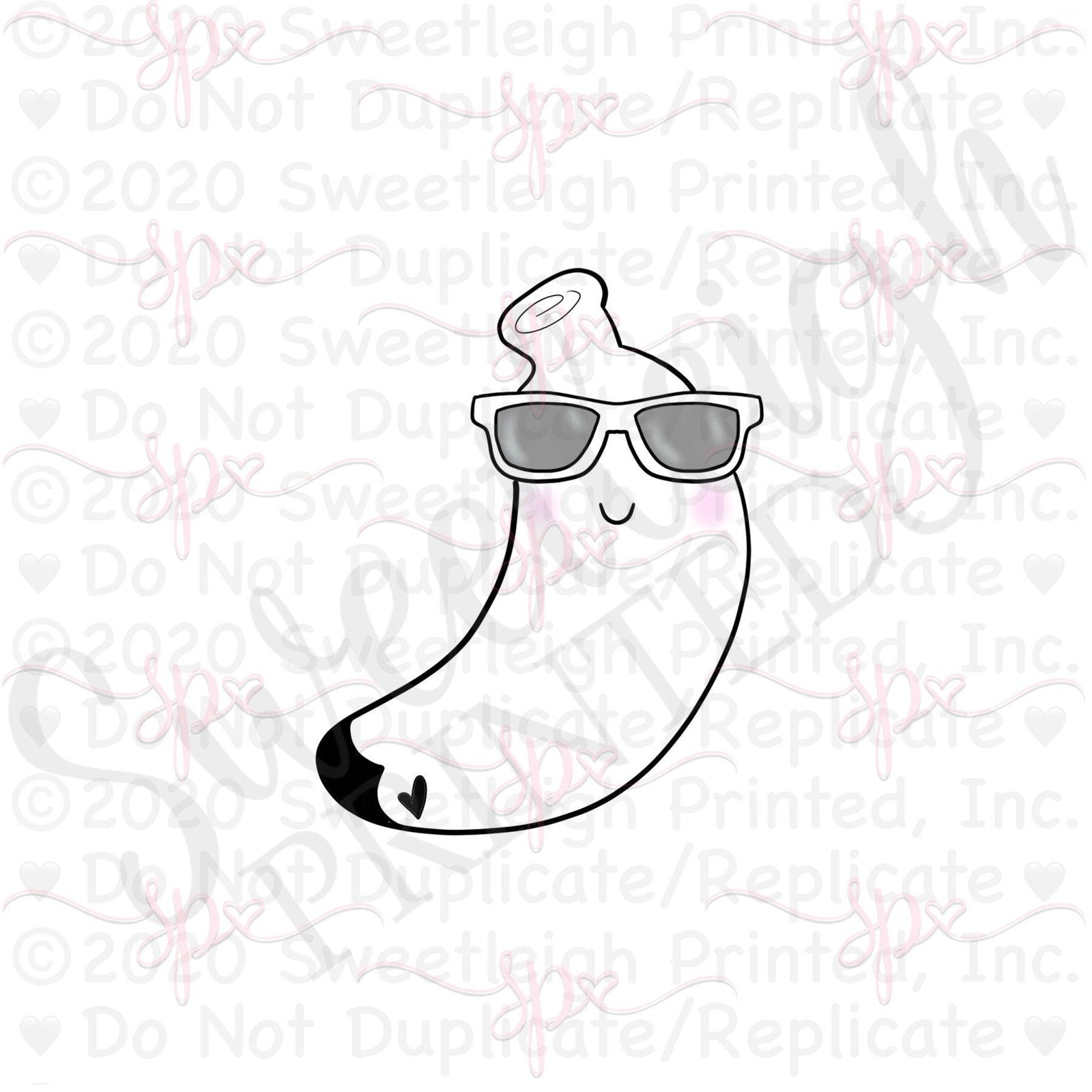 Sunny Banana Cookie Cutter - Sweetleigh 