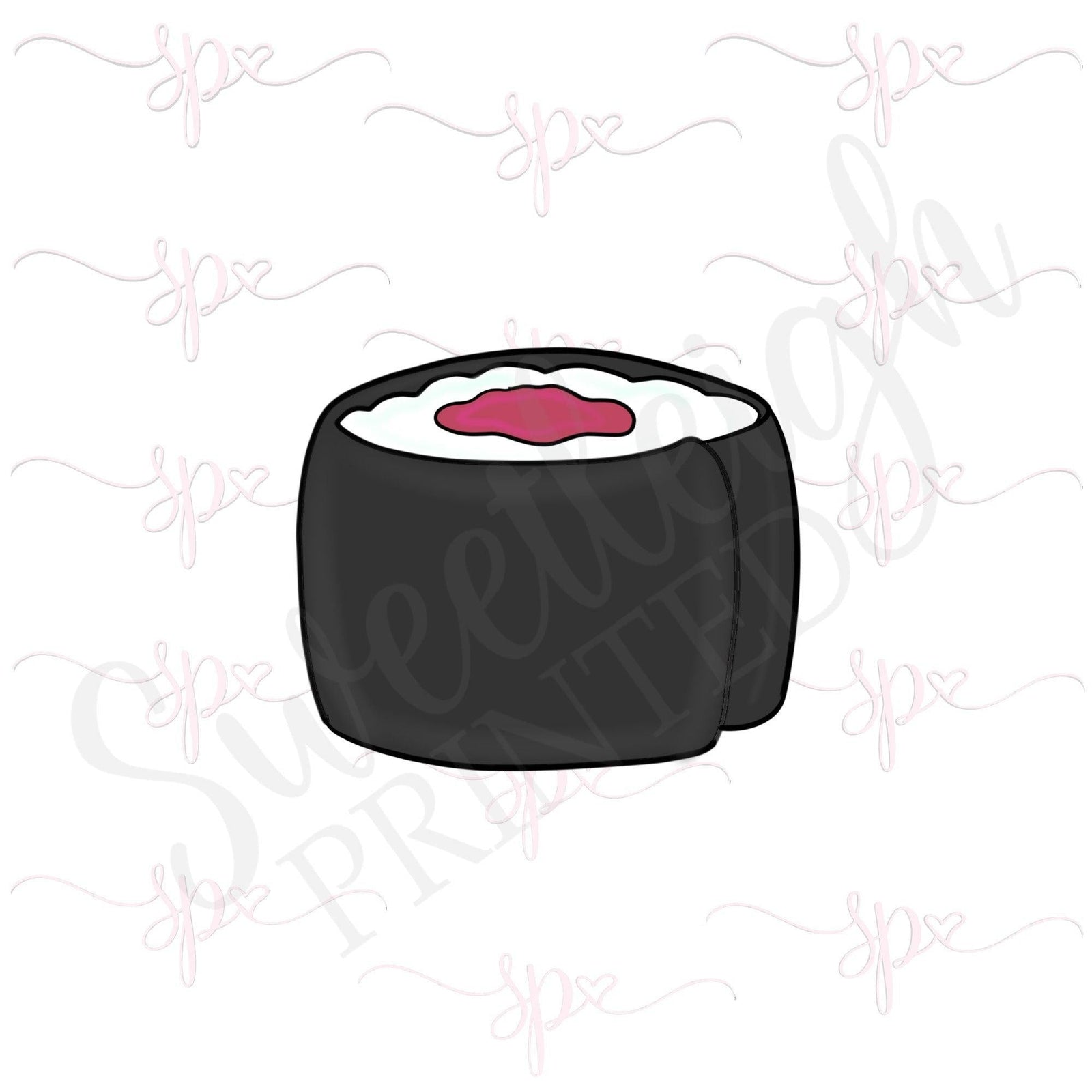 Sushi Roll 1 Cookie Cutter - Sweetleigh 