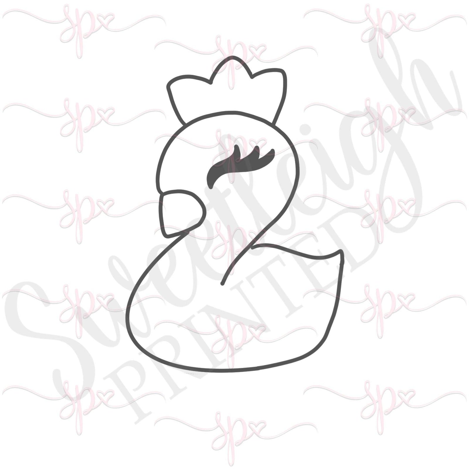 Swan Princess Cookie Cutter - Sweetleigh 