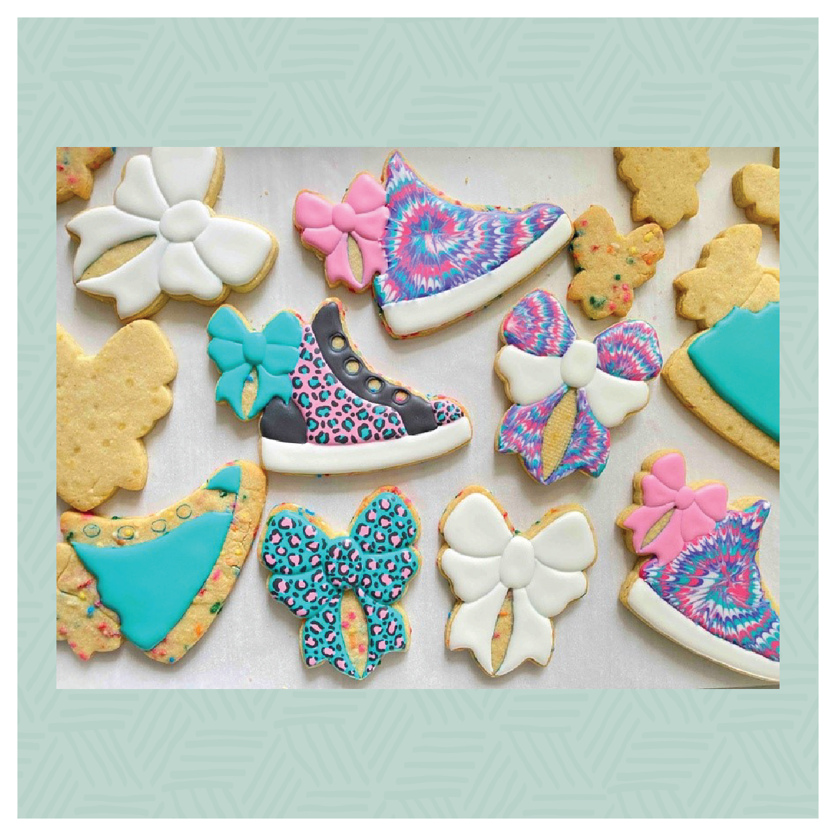 SweetAmbs Converse with Bow Cookie Cutter