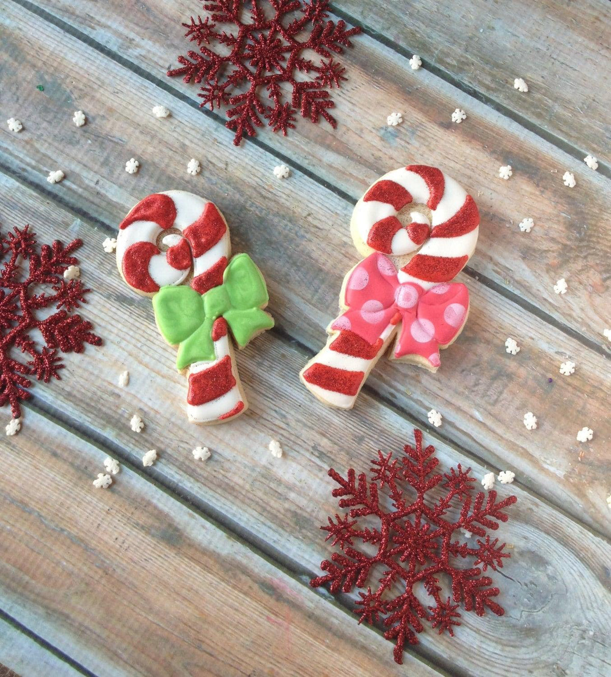 Swirly Candy Cane Cookie Cutter - Sweetleigh 