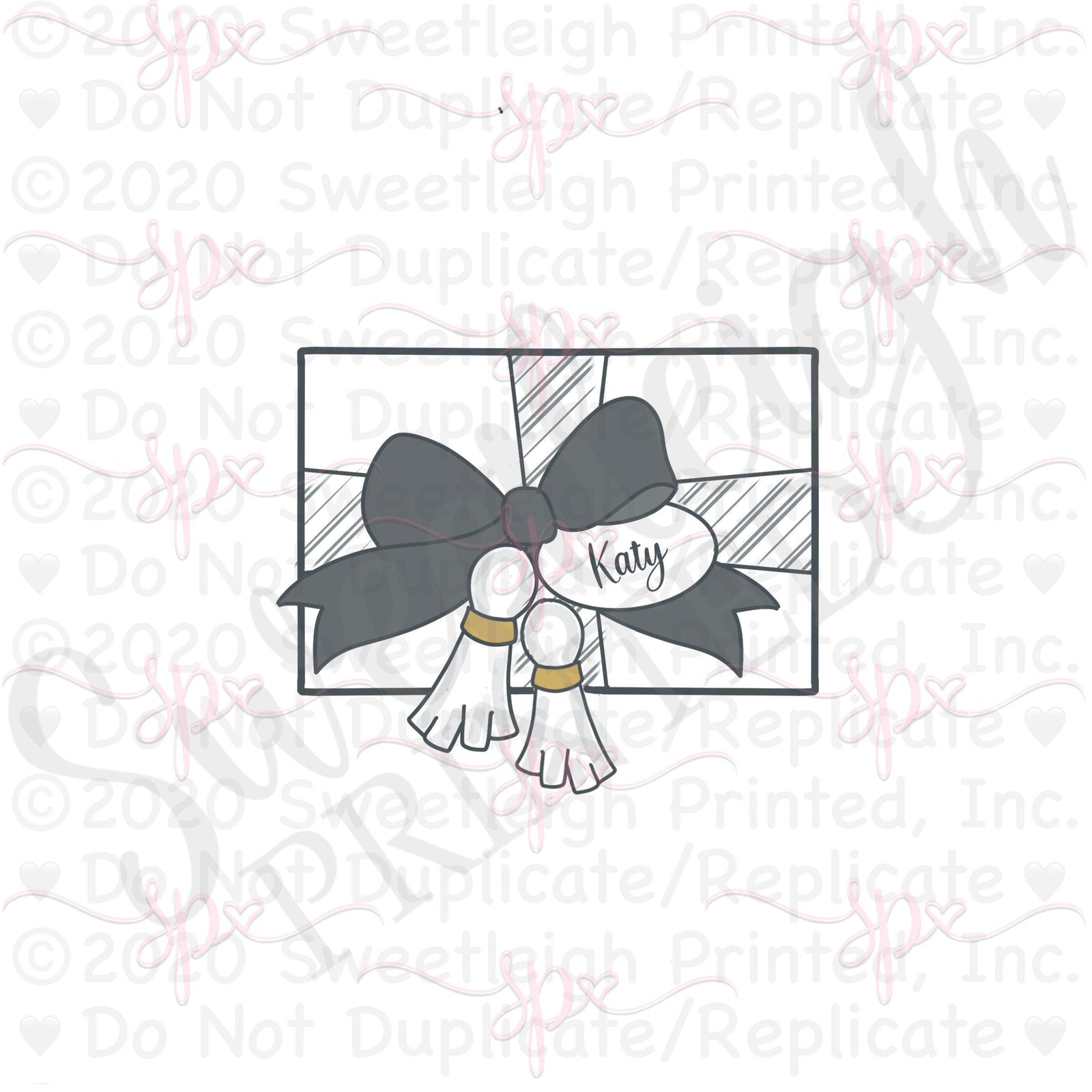 Tassel Present Cookie Cutter - Sweetleigh 