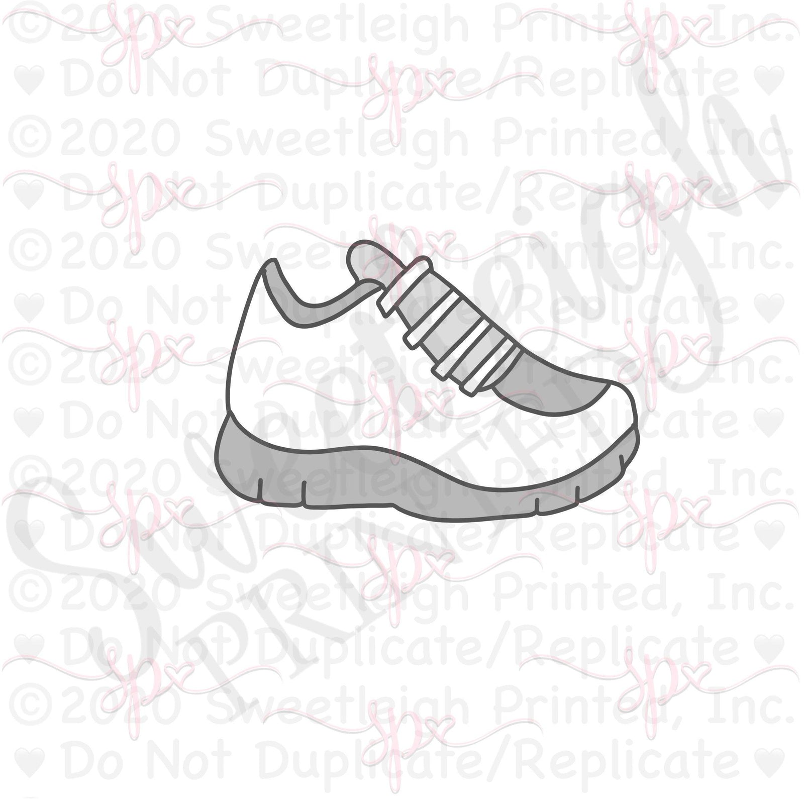 Tennis Shoe Cookie Cutter - Sweetleigh 