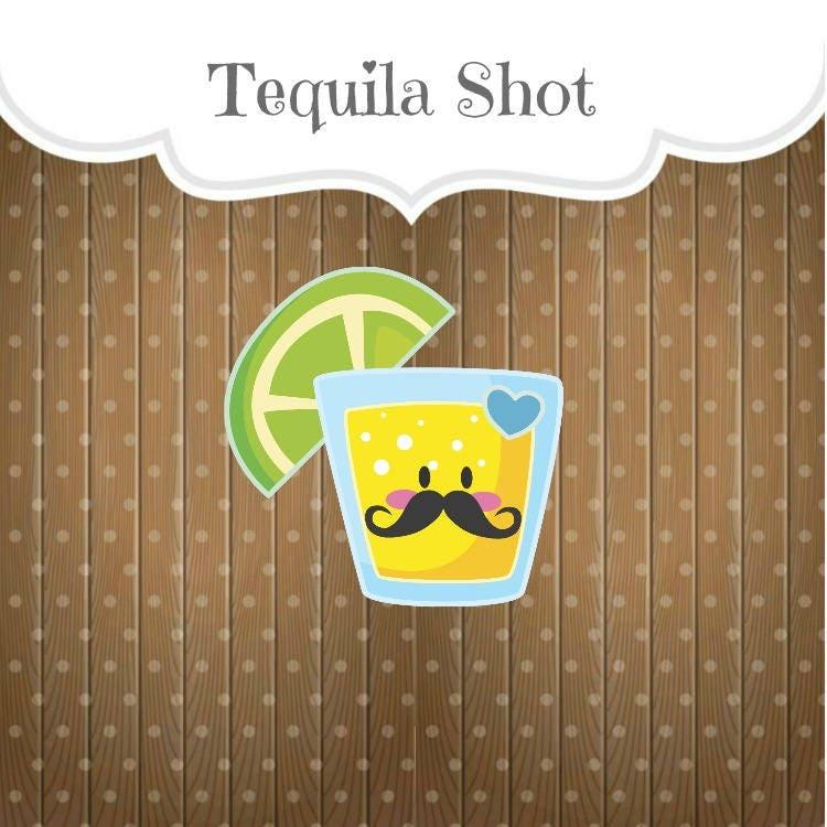 Tequila Shot Cookie Cutter - Sweetleigh 