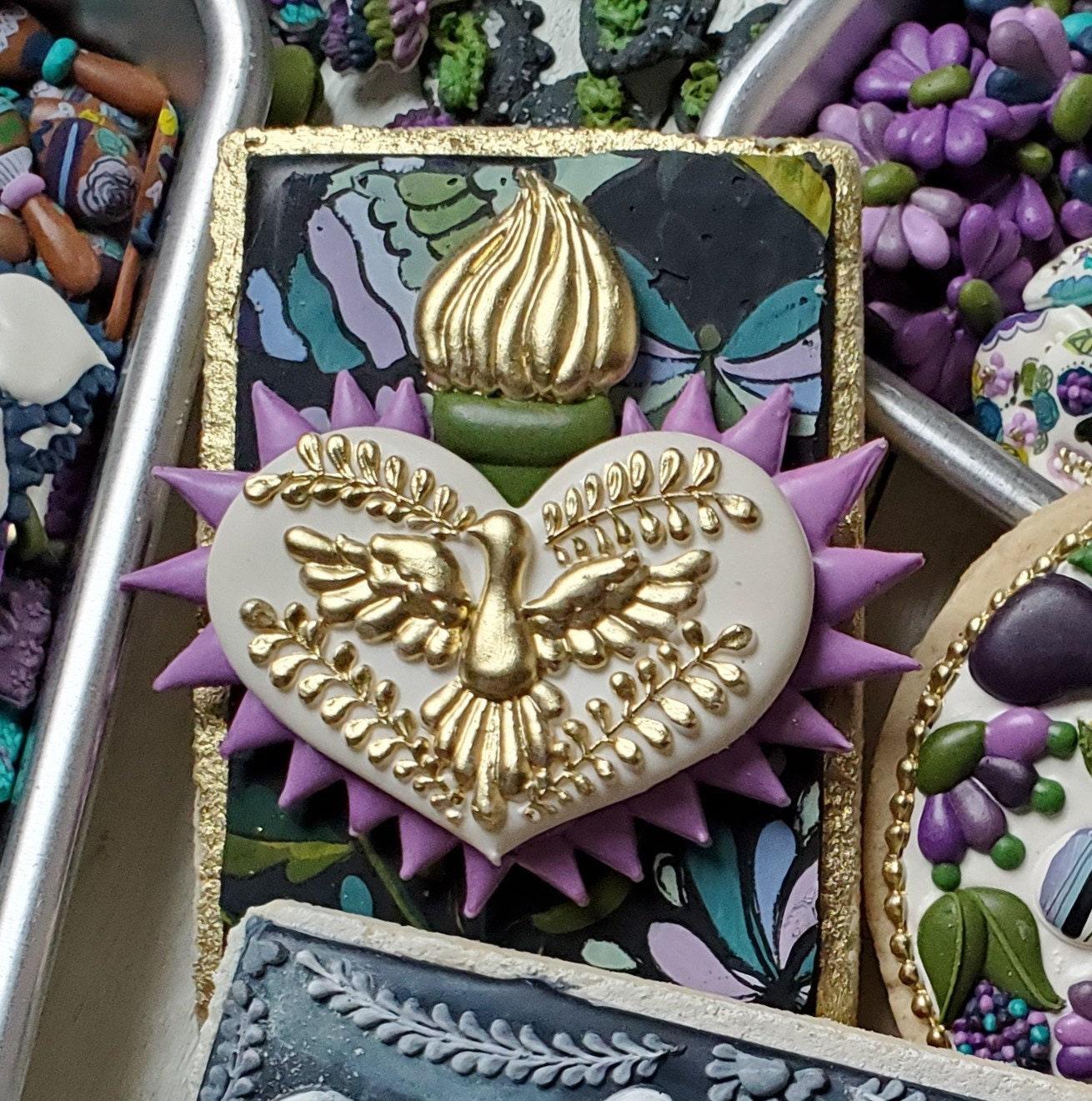 The Painted Box Sacred Heart Cookie Cutter - Sweetleigh 