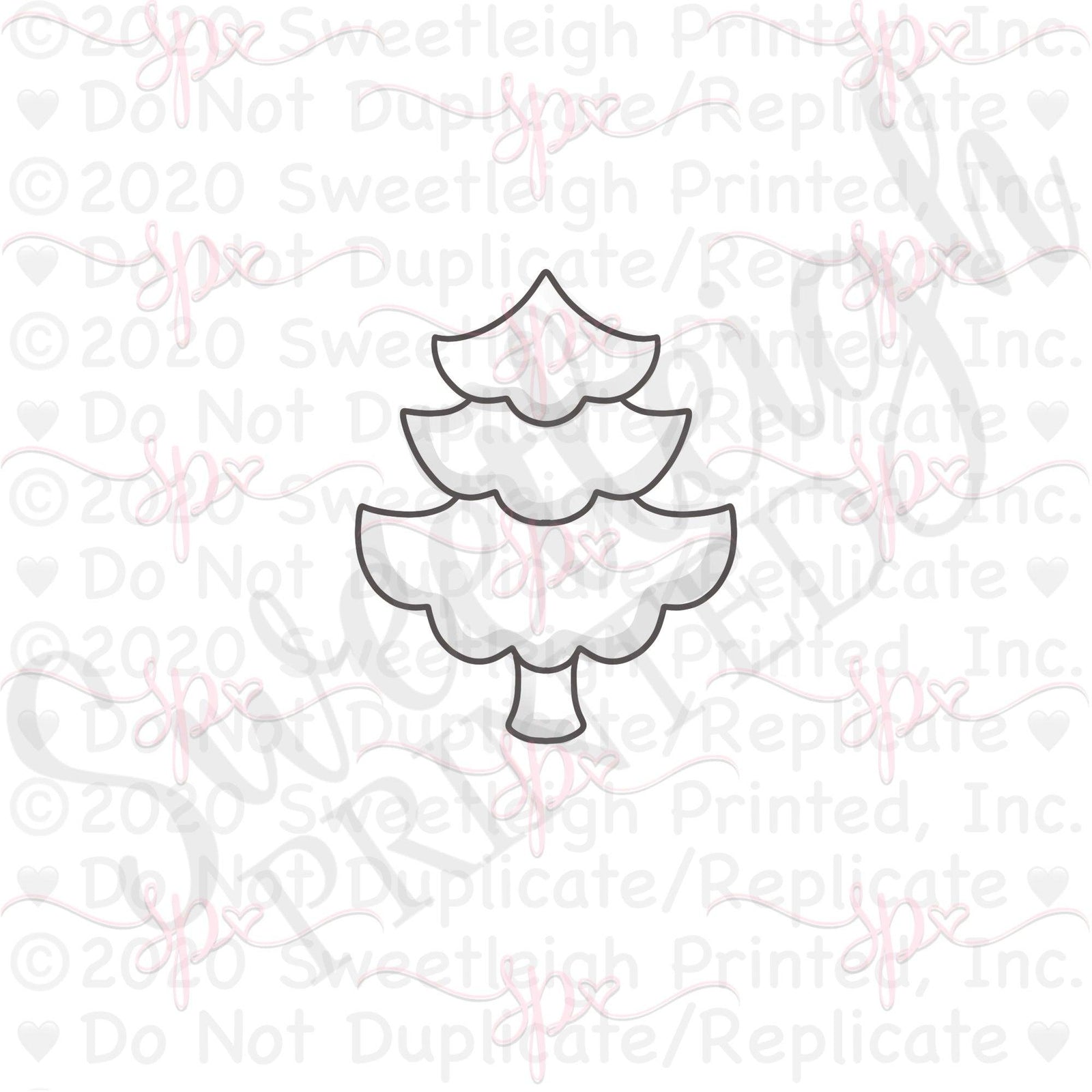 The Sugar Tree Cookie Cutter - Sweetleigh 