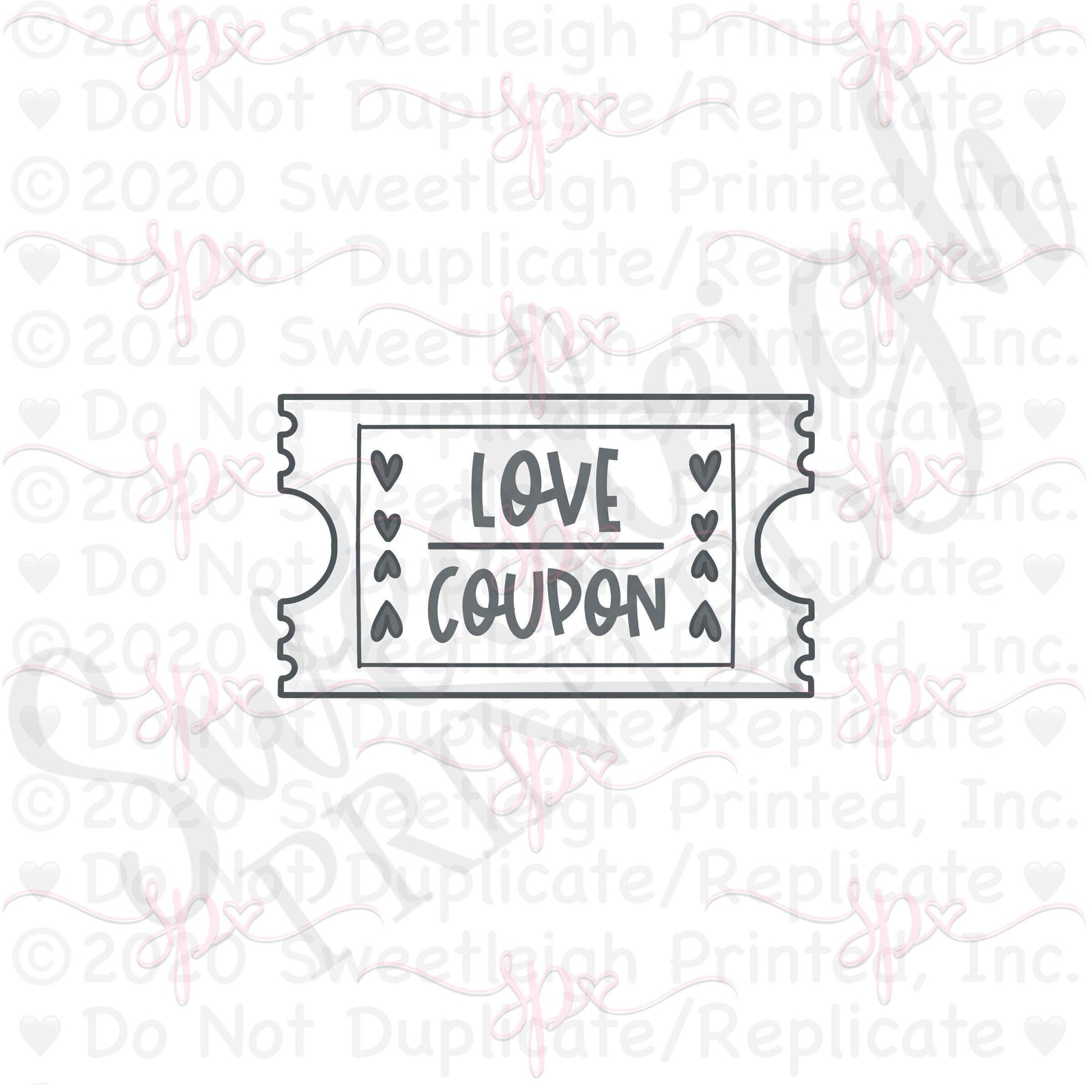 Ticket 2 Cookie Cutter - Sweetleigh 