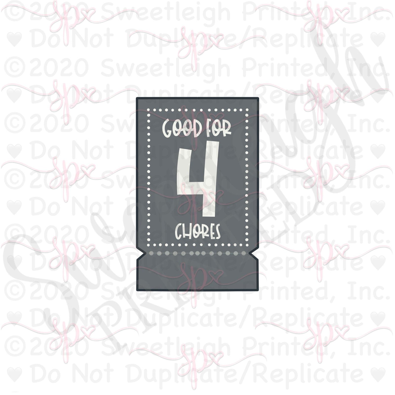 Ticket 4 Cookie Cutter - Sweetleigh 