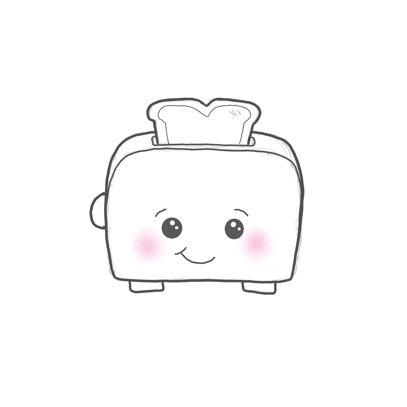 Toaster with Bread Cookie Cutter - Sweetleigh 