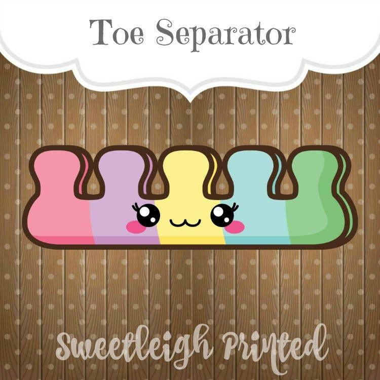 Toe Separator Cookie Cutter - Sweetleigh 