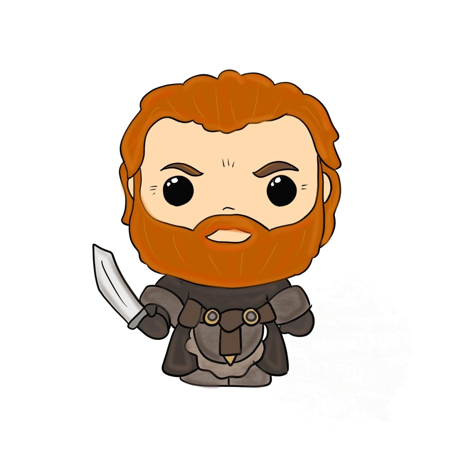 Tormund Cookie Cutter - Sweetleigh 