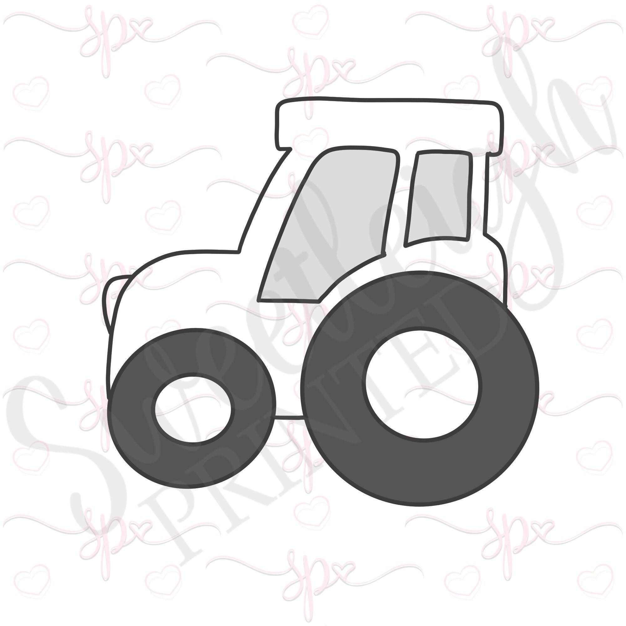 Tractor 1 Cookie Cutter - Sweetleigh 