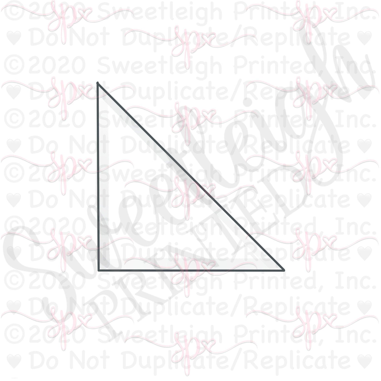 Triangle 2 Cookie Cutter - Sweetleigh 