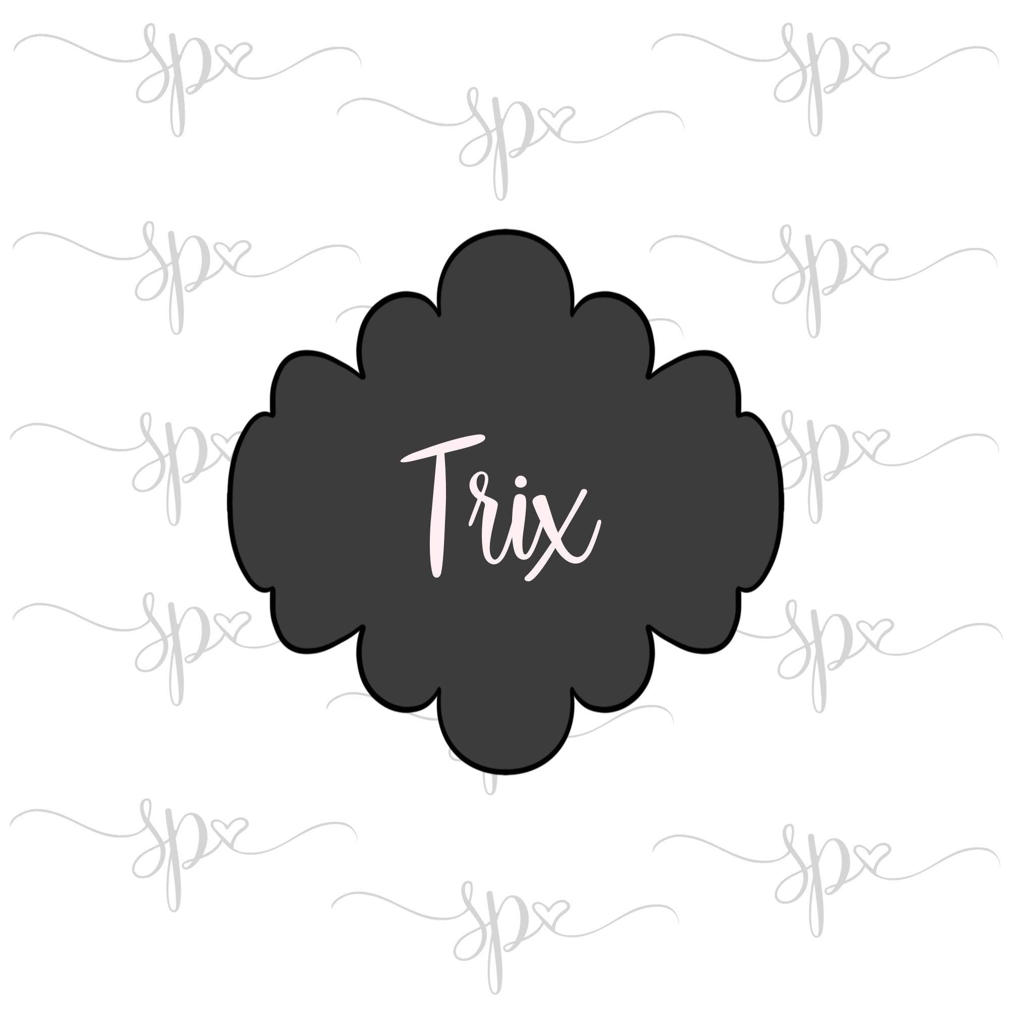 Trix Plaque Cookie Cutter - Sweetleigh 