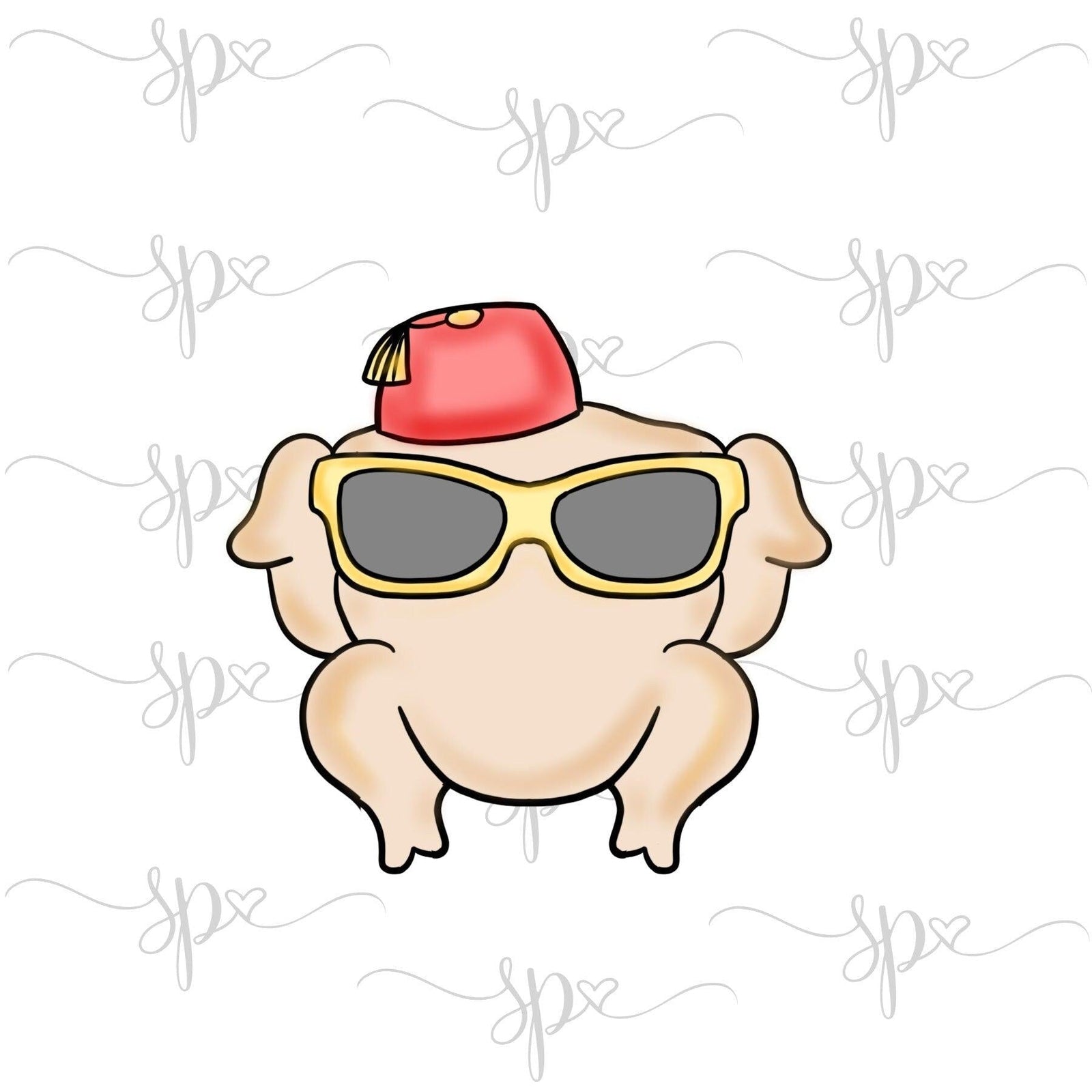 Turkey Cookie Cutter - Sweetleigh 