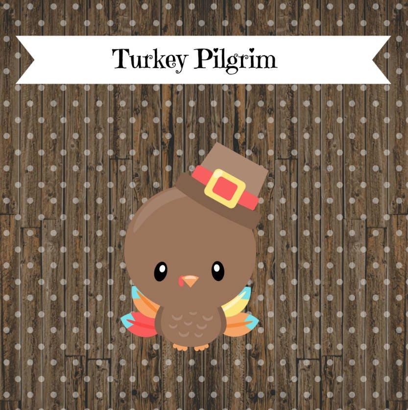 Turkey Pilgrim Cookie Cutter - Sweetleigh 