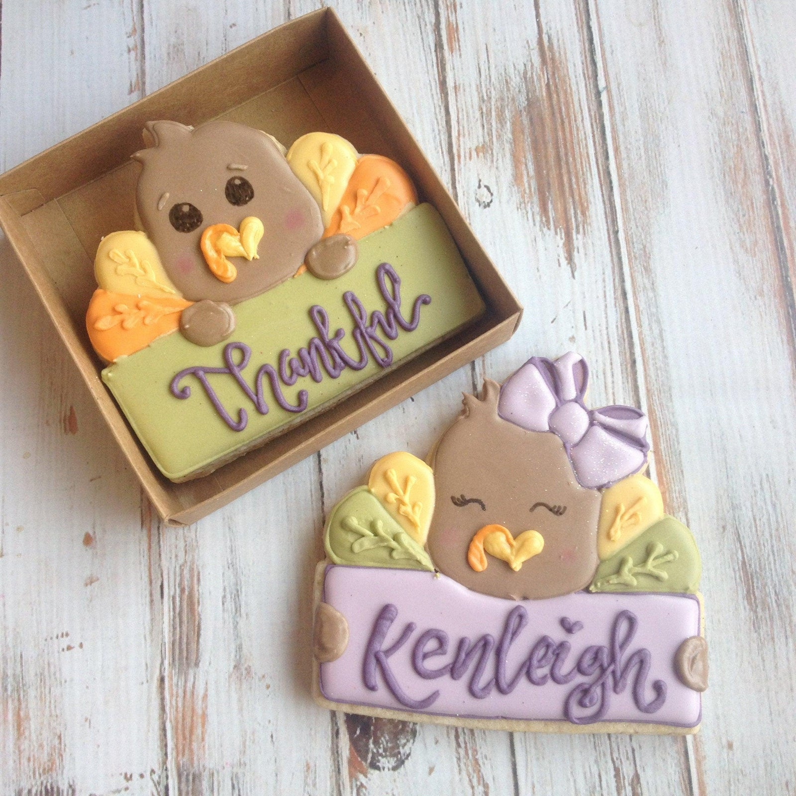 Turkey Plaque Cookie Cutters - Sweetleigh 