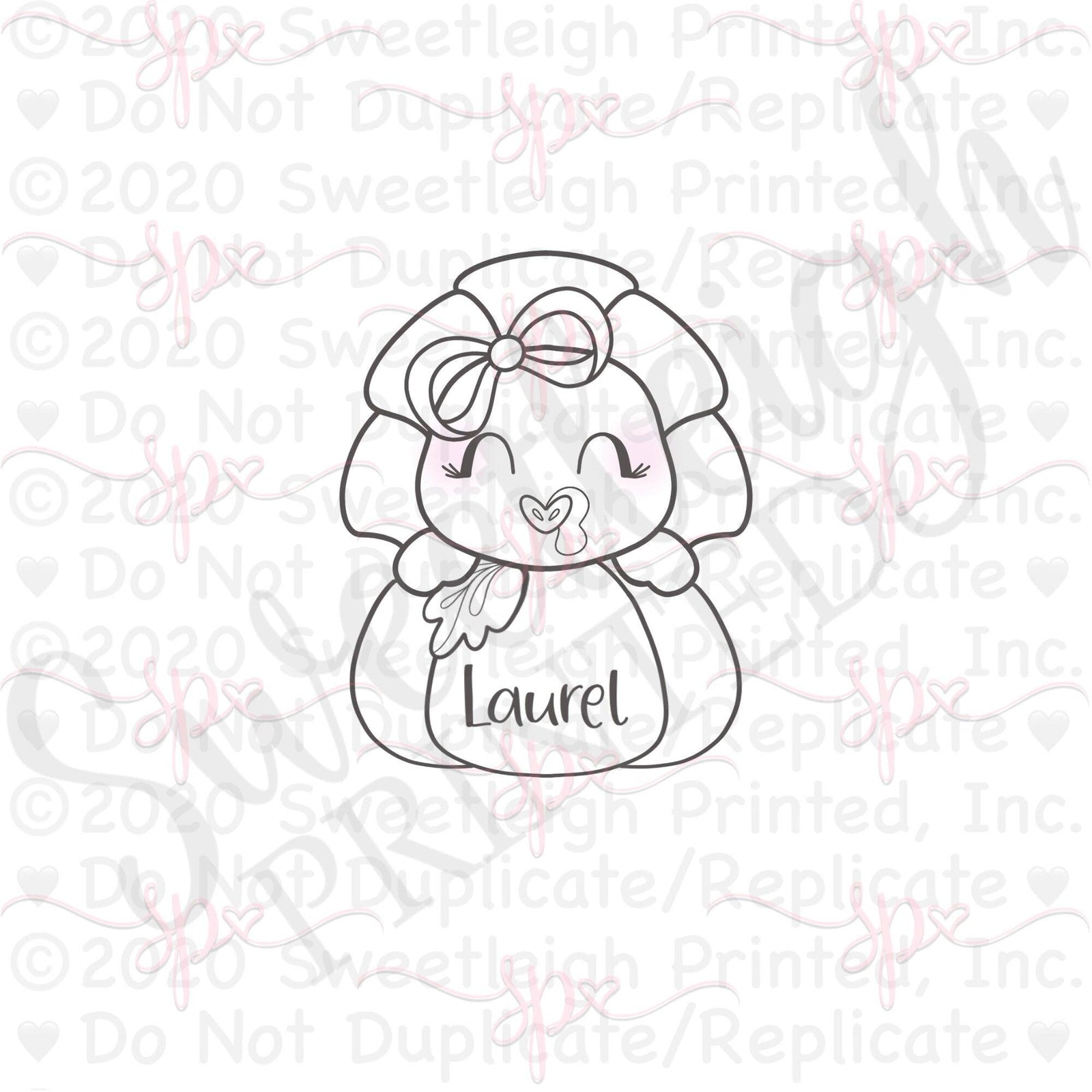 Turkey Pumpkin Cookie Cutters - Sweetleigh 