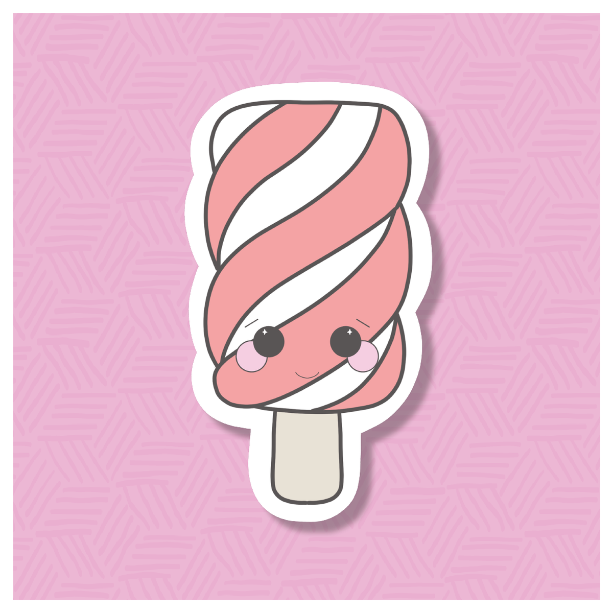 Twisted Popsicle Digital Sticker File
