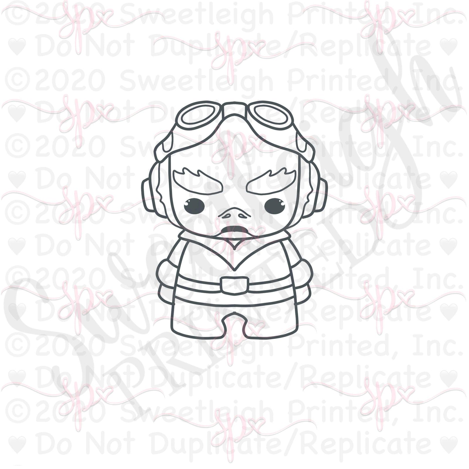 Ug Alien Cookie Cutter - Sweetleigh 