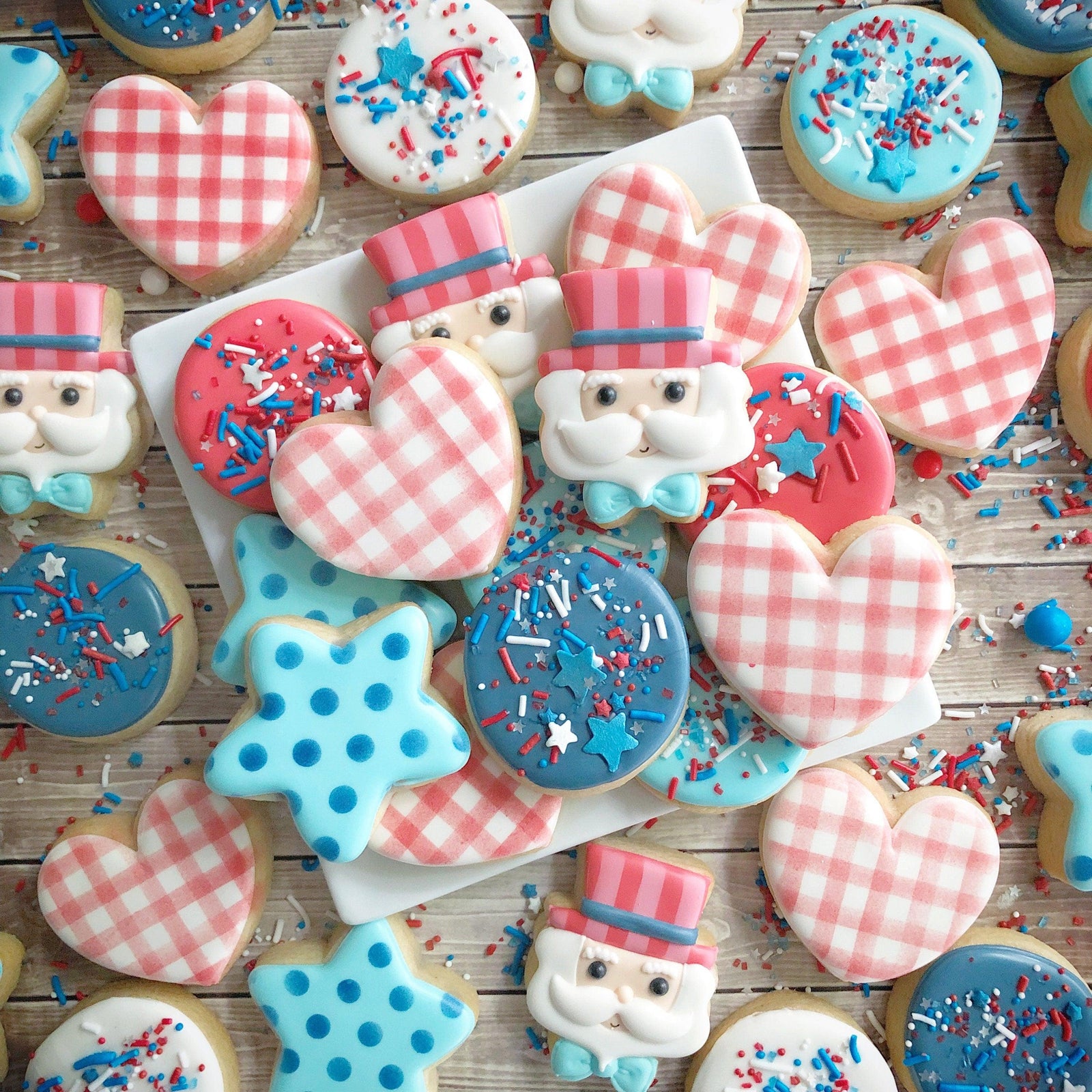 Uncle Sam Cookie Cutter - Sweetleigh 