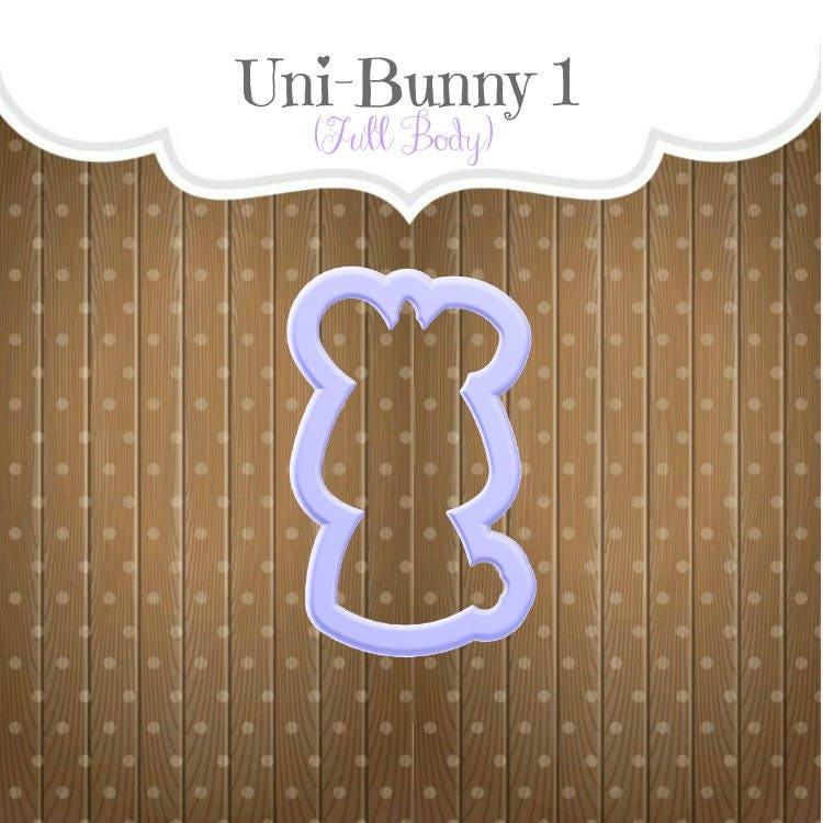 Uni-Bunny 1 Cookie Cutter - Sweetleigh 