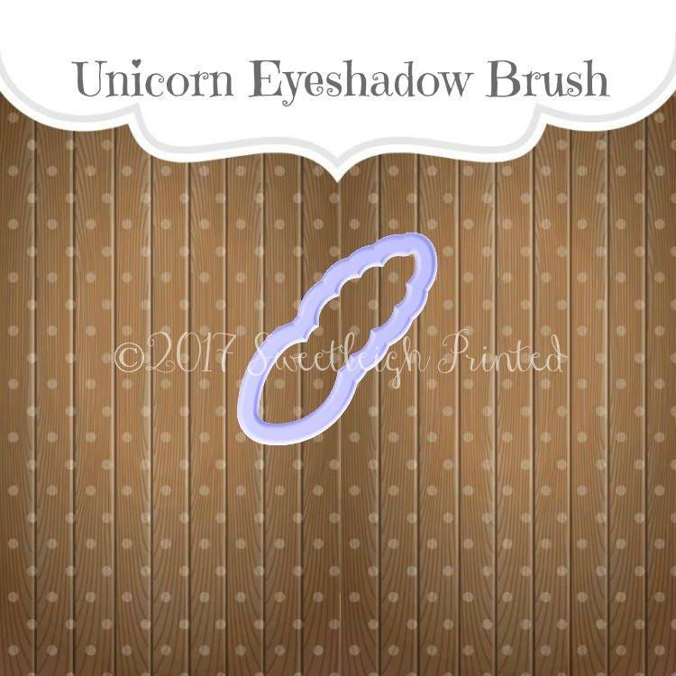 Unicorn Eyeshadow Brush Cookie Cutter - Sweetleigh 