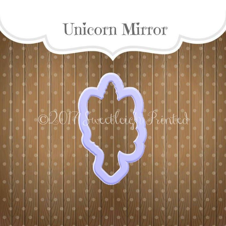 Unicorn Mirror Cookie Cutter - Sweetleigh 