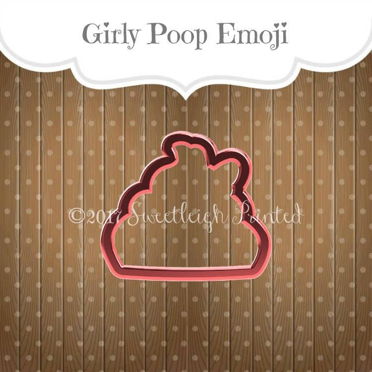 Unicorn Poop Cookie Cutter - Sweetleigh 