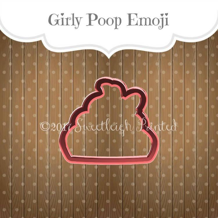 Unicorn Poop Cookie Cutter - Sweetleigh 