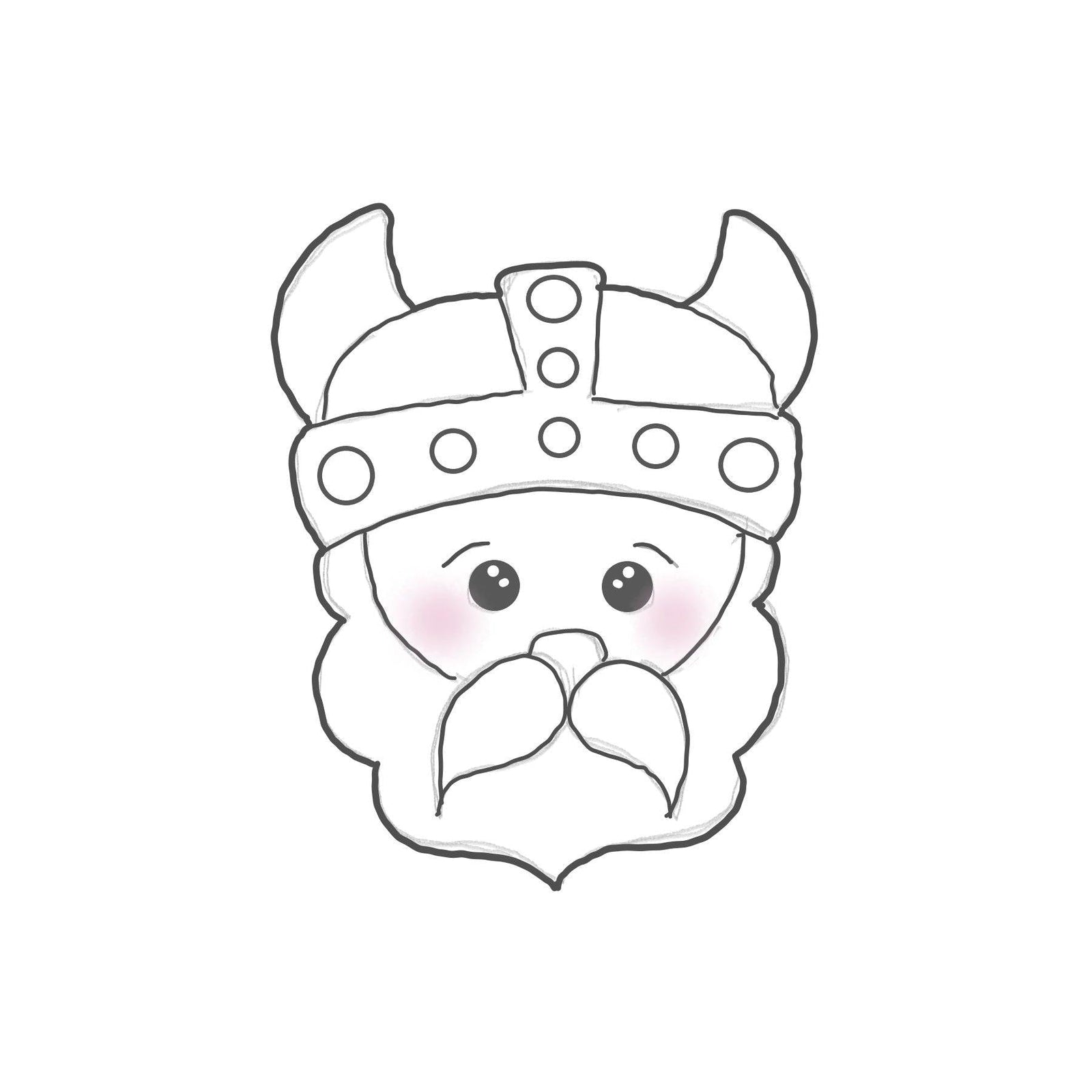 Viking Cookie Cutter - Sweetleigh 