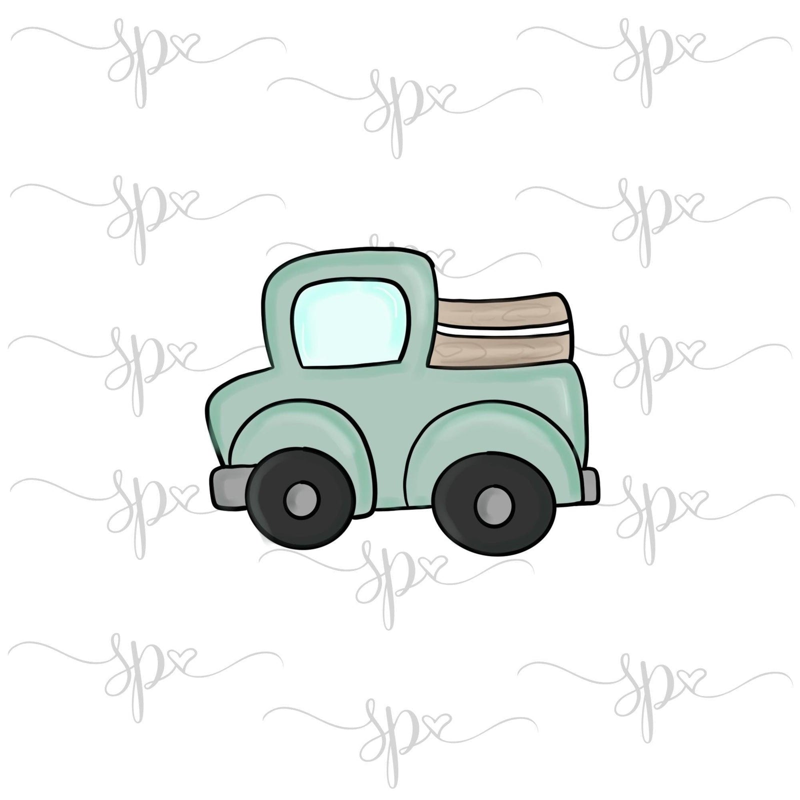 Vintage Truck Cookie Cutter - Sweetleigh 