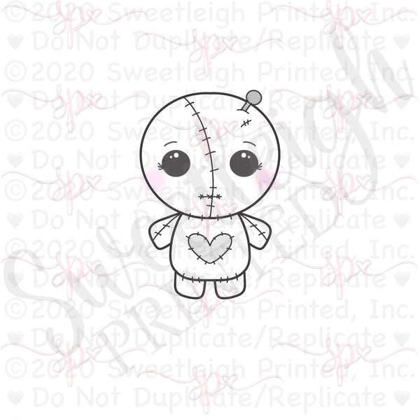 Voodoo Doll Cookie Cutter - Sweetleigh