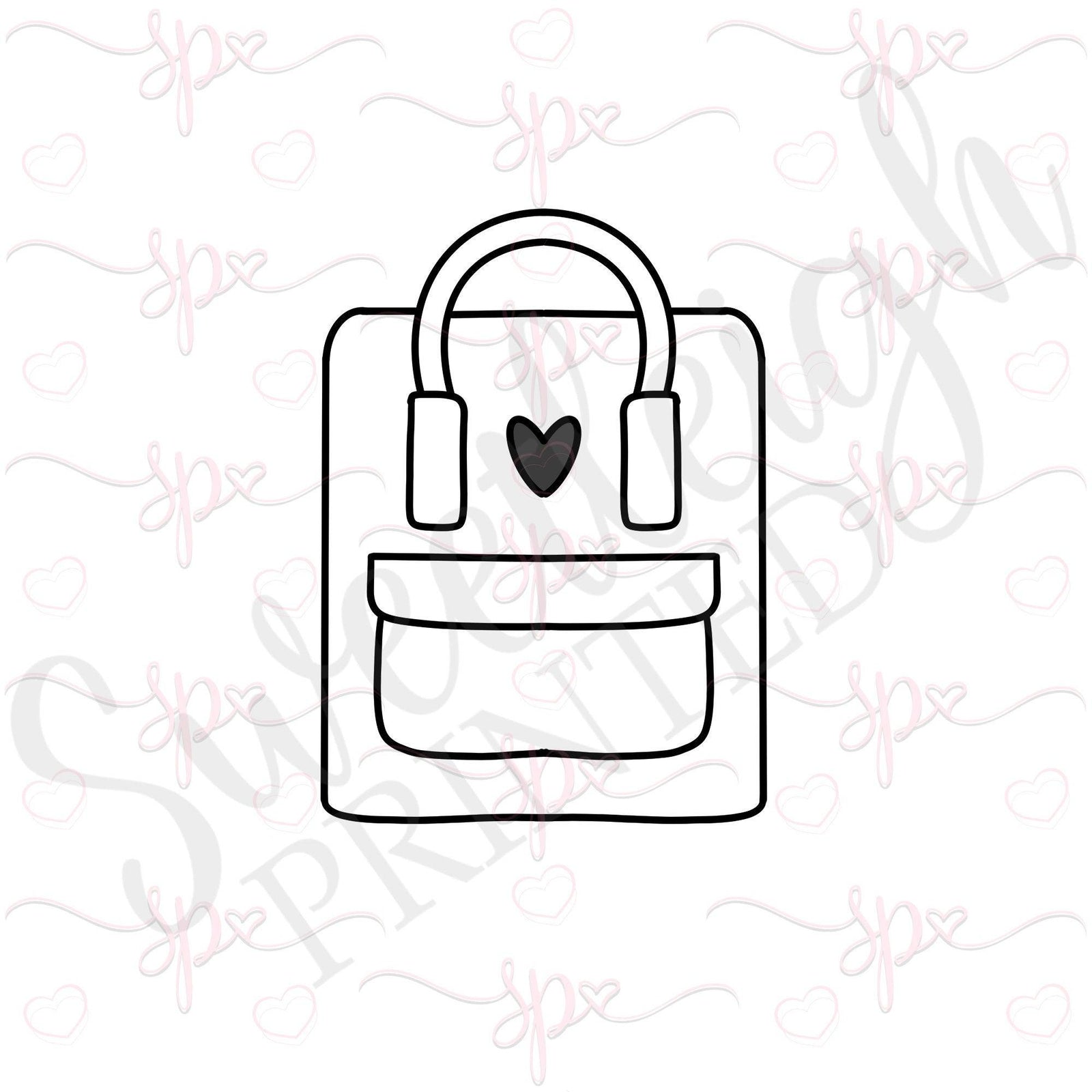 VSCO Backpack Cookie Cutter - Sweetleigh 