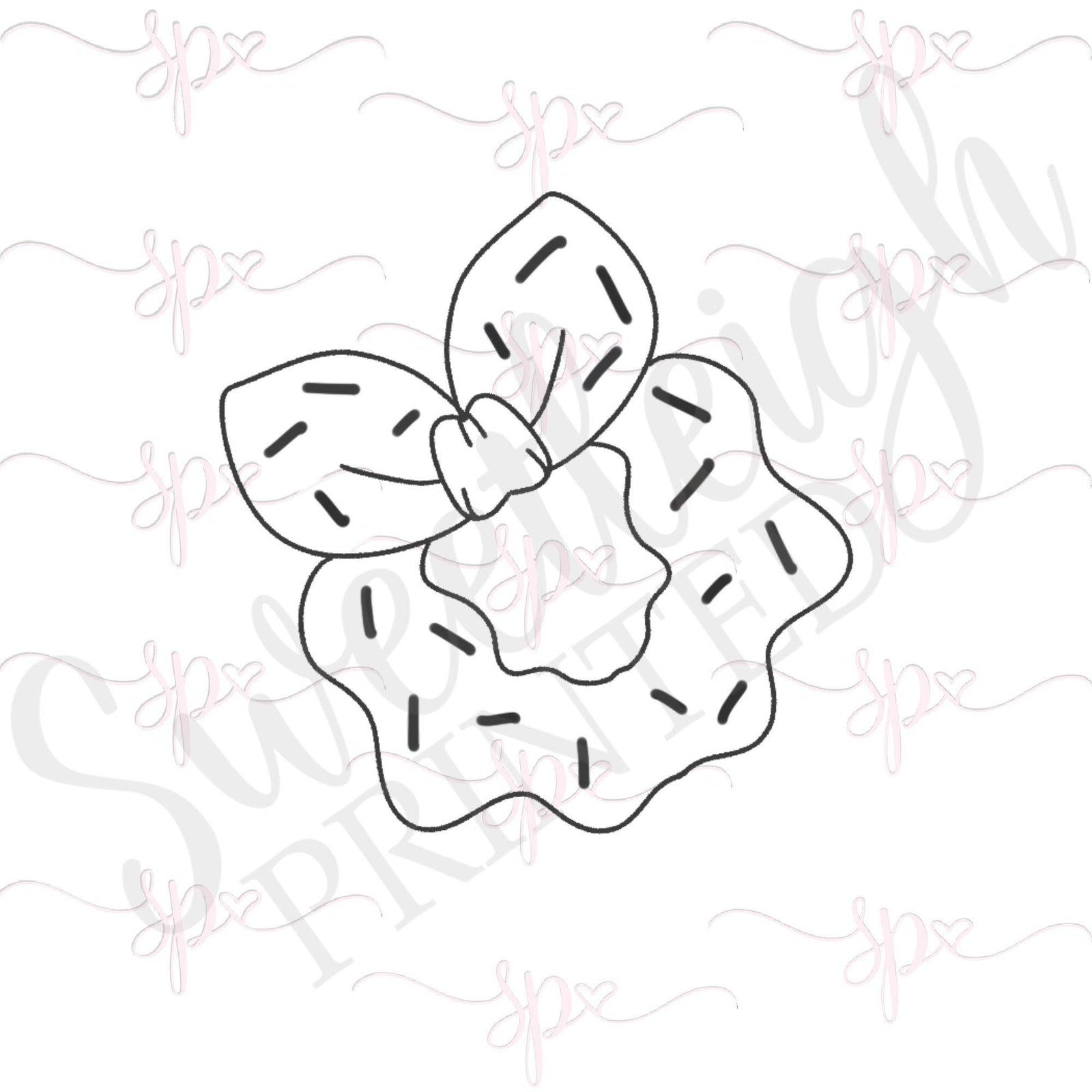 VSCO Scrunchie Cookie Cutter - Sweetleigh 