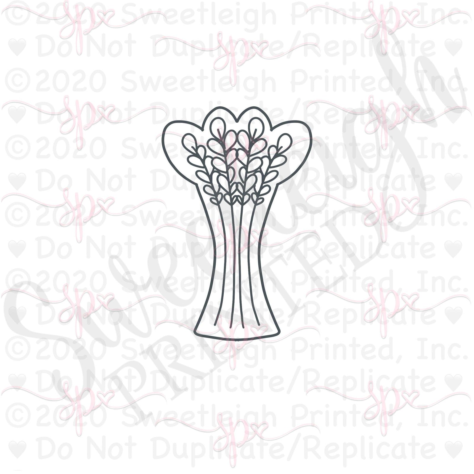 Wheat Stalks Cookie Cutter - Sweetleigh 