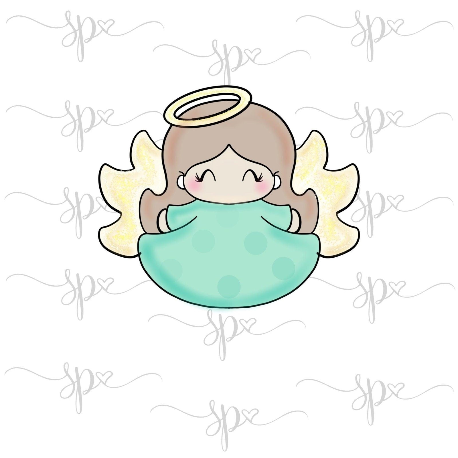 Whimsy Angel Cookie Cutter - Sweetleigh 