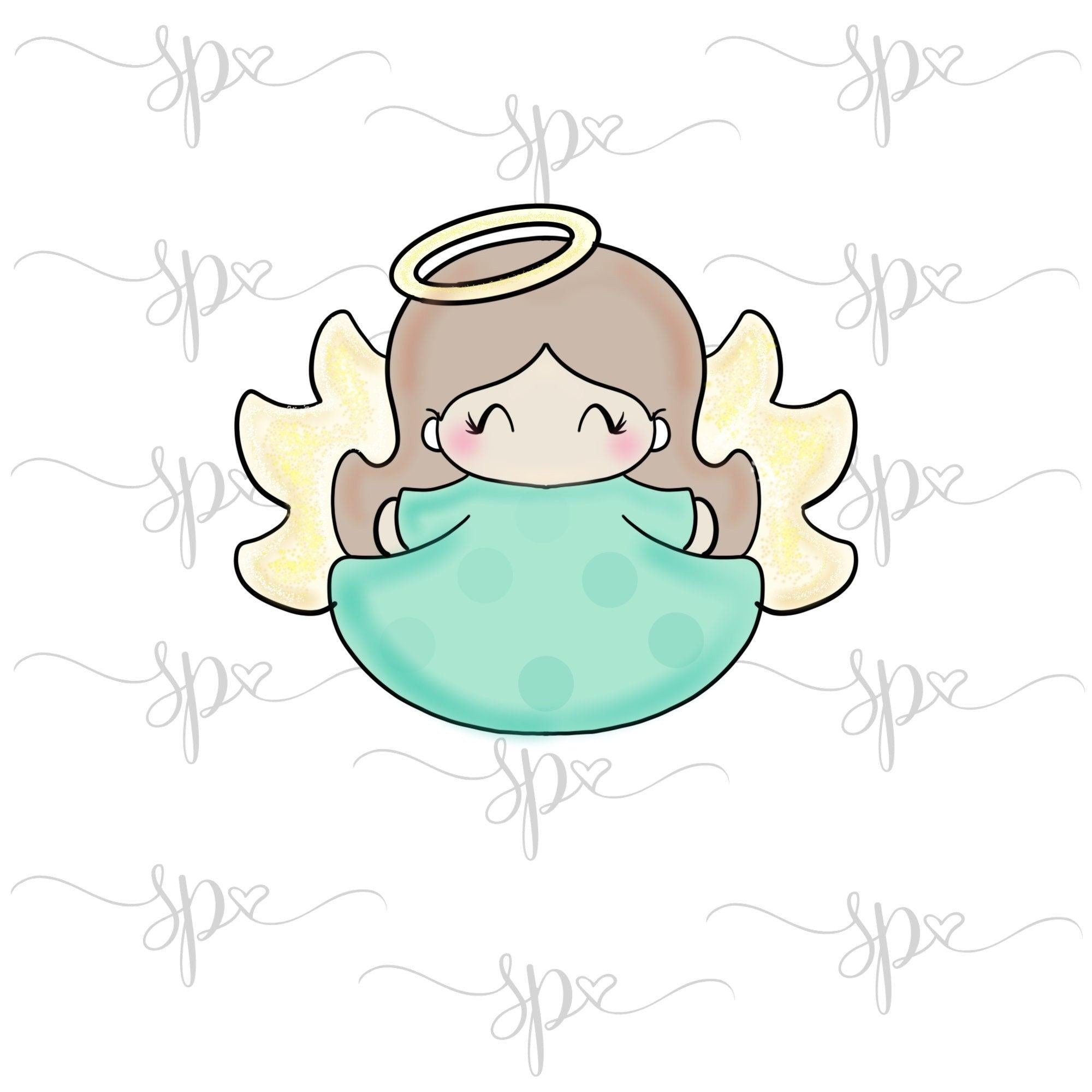 Whimsy Angel Cookie Cutter - Sweetleigh 