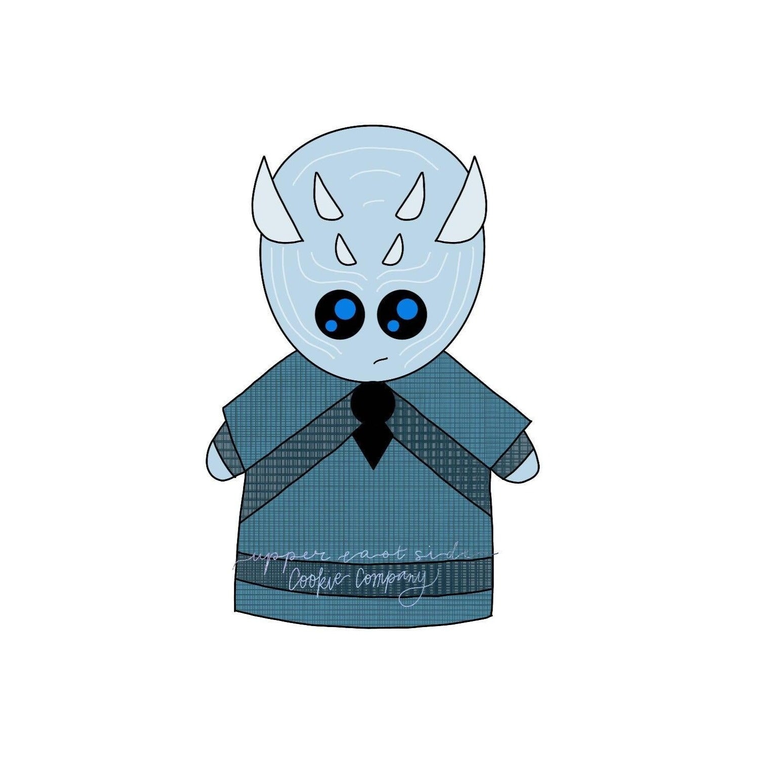 White Walker Cookie Cutter by Upper East Side Cookie Company - Sweetleigh 