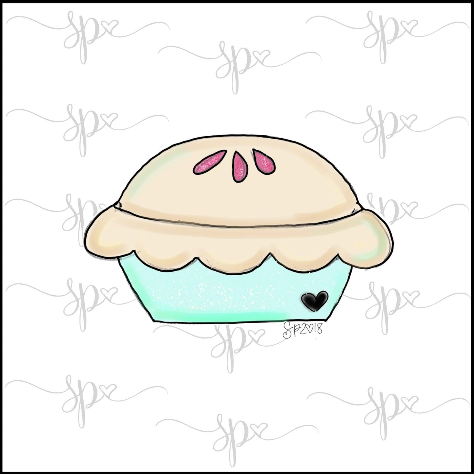 Whole Pie Cookie Cutter - Sweetleigh 