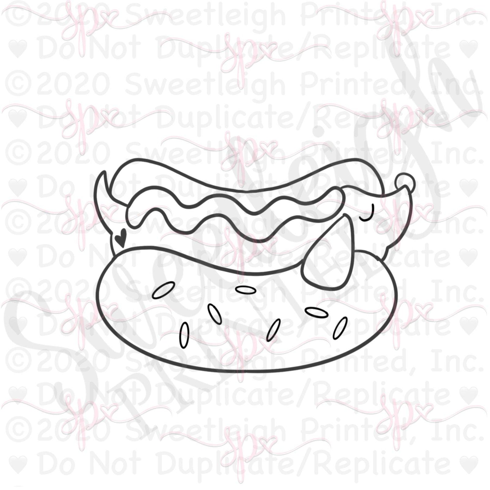 Wiener Dog Cookie Cutter - Sweetleigh 