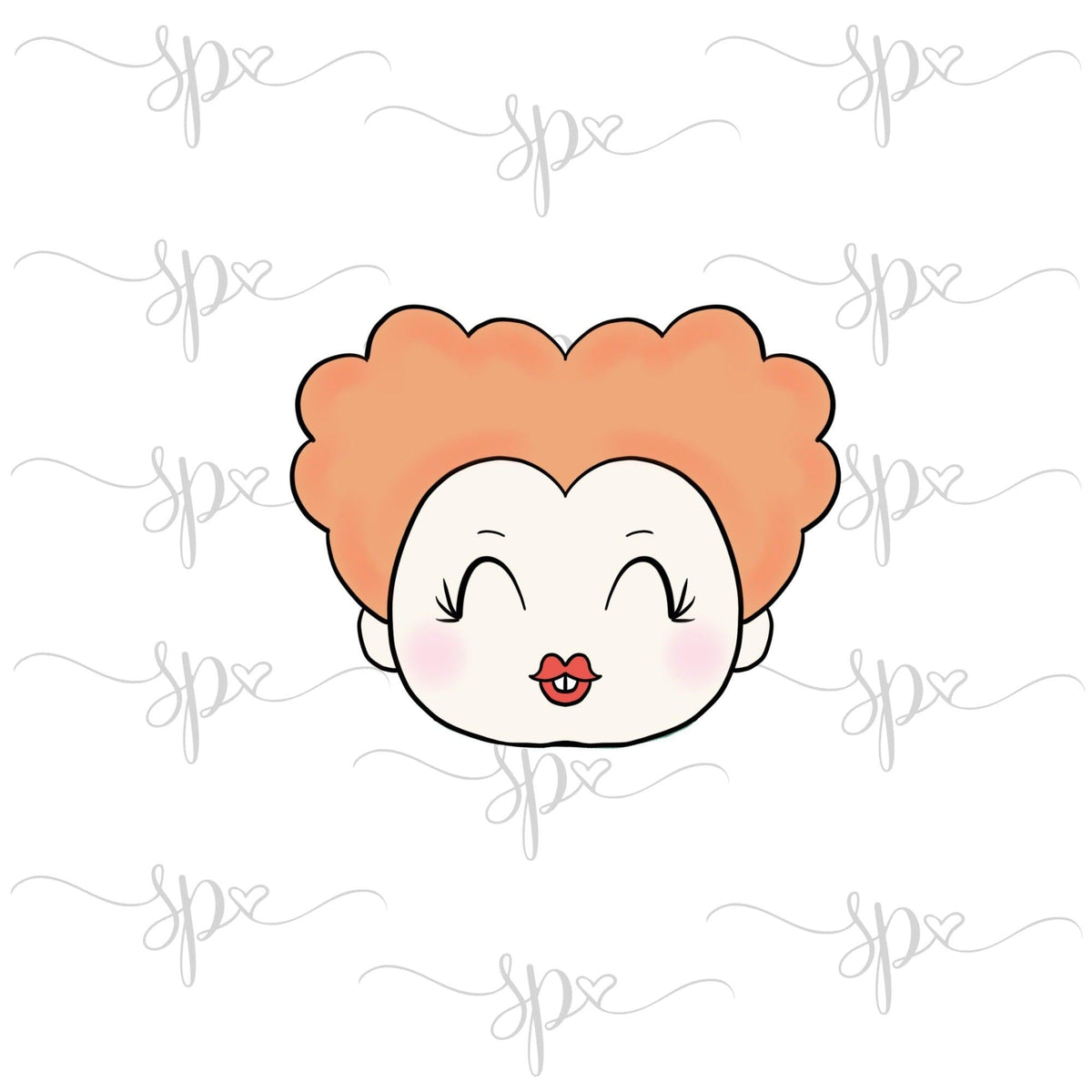 Winifred Sanderson Face 2018 Cookie Cutter - Sweetleigh 