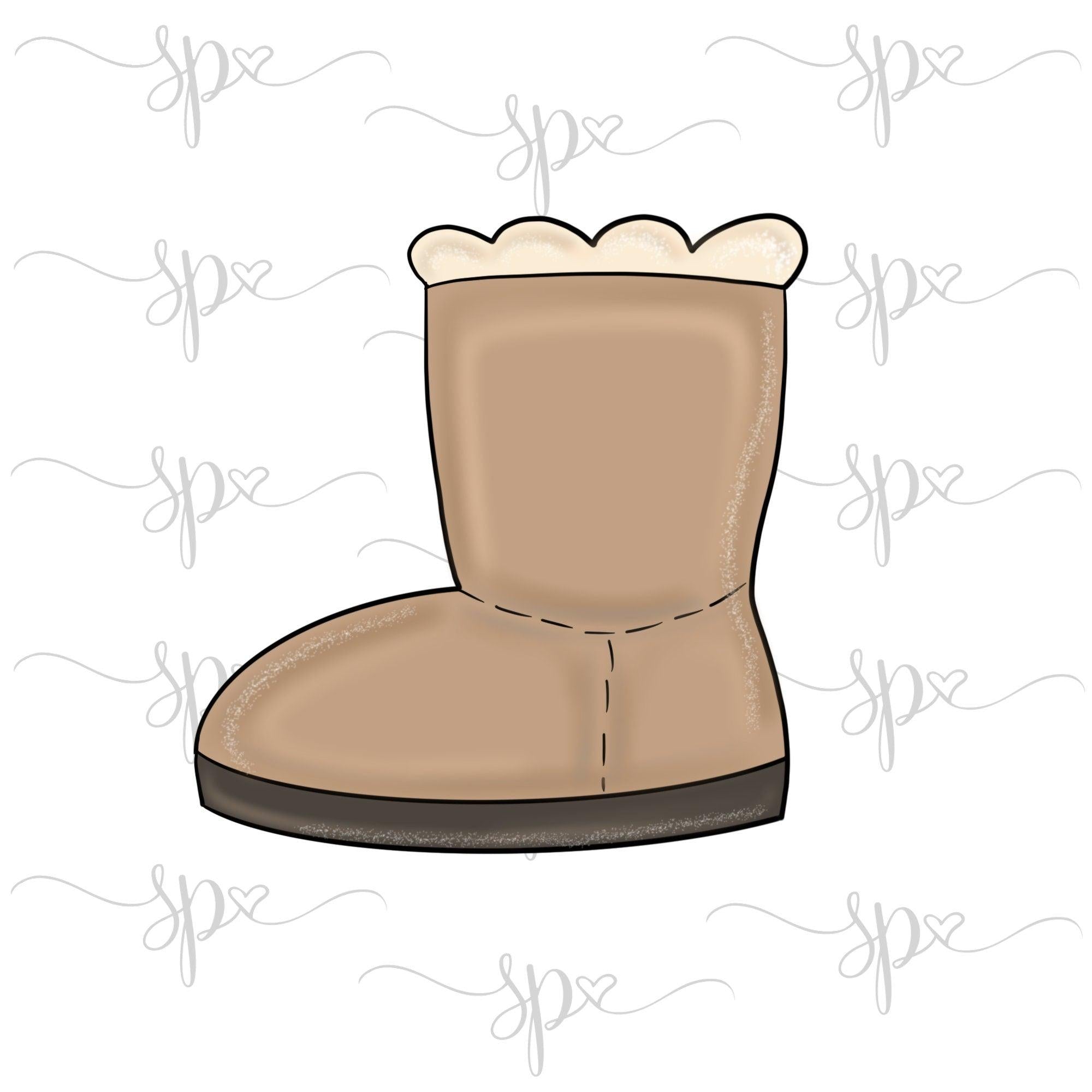 Winter Boot Cookie Cutter - Sweetleigh 