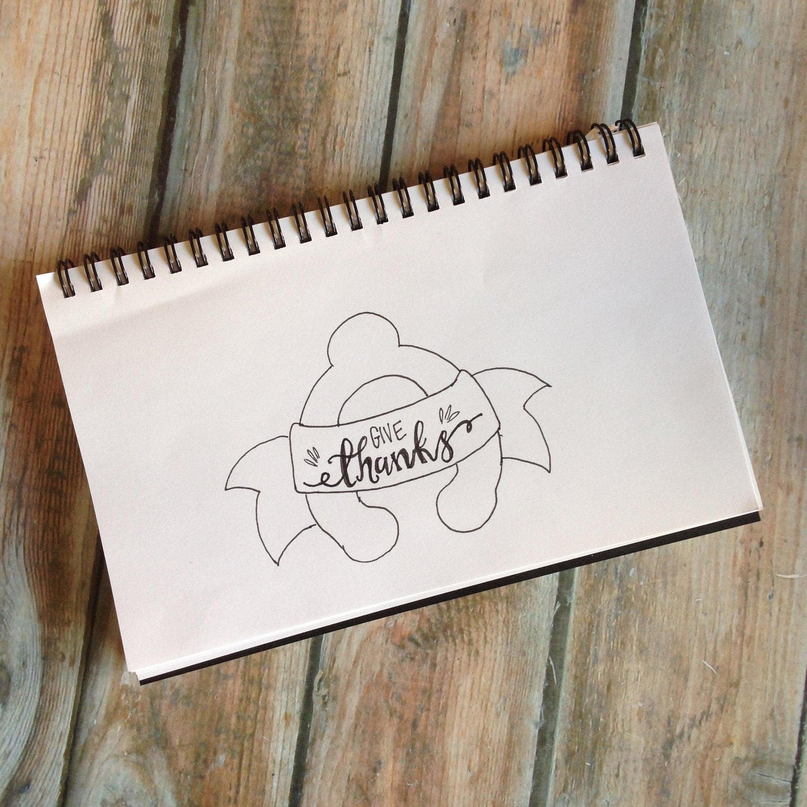 Wishbone with Banner Cookie Cutter - Sweetleigh 